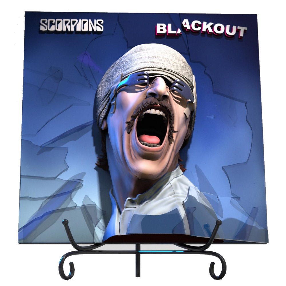 SCORPIONS スコーピオンズ - Blackout 3D Vinyl / 世界限定1982 / インテリア置物 - PGS